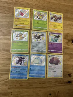 Pokemon Hidden Fates Baby Shiny Collection Lot of 9 Cards LP NM - Image 3