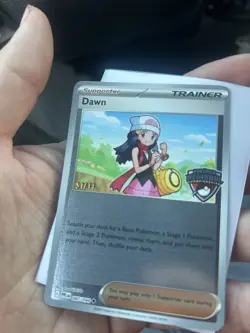 Pokemon Dawn Trainer-Supporter Staff Promo Card Regional Championships 087/094 - Image 3