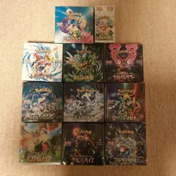 Pokemon Card Box Lot 15 Boxes – Terastal Fest ex, Violet ex, Triplet Beat,... - Image 1