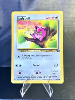 Jigglypuff 54/64 Jungle Set WOTC Vintage NM Pokemon Card - Image 2