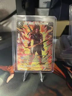 SSG Trunks Power Awakened Card Dragon Ball Super TCG Game BT16 107 SPR NM - M - Image 1