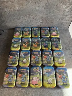20x Pokemon TCG: Mega Evolution Ascended Heroes Mini Tin - Brand New & Sealed - Image 2