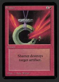 ***Alpha Shatter (Corner Ding)*** MTG Alpha Magic Kid Icarus - Image 1