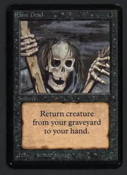 ***Alpha Raise Dead (Corner Ding)*** MTG Alpha Magic Kid Icarus - Image 1