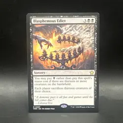 Blasphemous Edict - Foundations MTG 0057 - Image 1