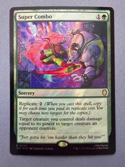 Super Combo (Surge Foil) NM - Teenage Mutant Ninja Turtles MTG TMNT TMC #34 - Image 1