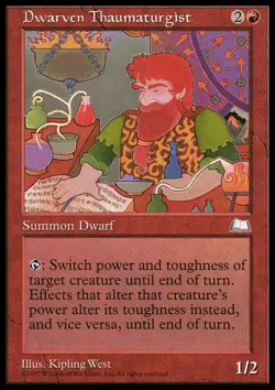 Dwarven Thaumaturgist x1 1x Weatherlight LP MTG - Image 1