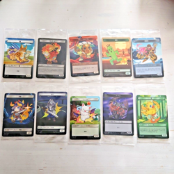 MTG Final Fantasy Plastic Tokens Complete Set of 10 Japanese Exclusive Unopened - Image 1