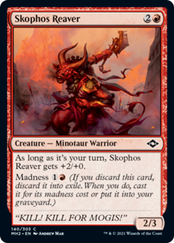 SKOPHOS REAVER X 4 N/M MODERN HORIZONS 2 MAGIC THE GATHERING - Image 1