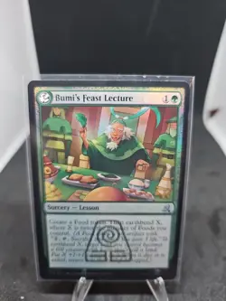 Bumi's Feast Lecture Avatar: The Last Airbender: Eternal-Legal Foil - Image 1