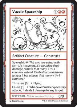 MTG Vuzzle Spaceship ** Mystery Booster 2 ** English (NM) - Image 1