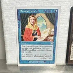 Magic: The Gathering Mystical Tutor Classic 6th Edition Blue Instant Uncommon R… - Image 1