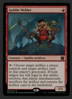 ***FOIL Goblin Welder*** MTG Duel Deck Magic Kid Icarus - Image 1