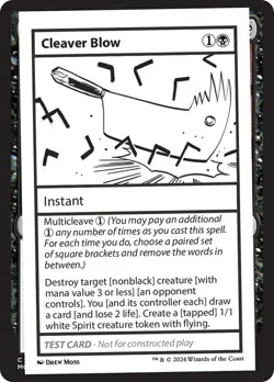 MTG Cleaver Blow ** Mystery Booster 2 ** English (NM) - Image 1