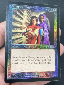 ***FOIL Vampiric Tutor Judge Promo*** MTG Promo Magic Kid Icarus - Image 3