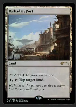 ***FOIL Rishadan Port Judge Promo*** MTG Promo Magic Kid Icarus - Image 1