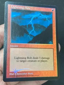 ***FOIL Lightning Bolt Promo*** MTG Promo Magic Kid Icarus - Image 3