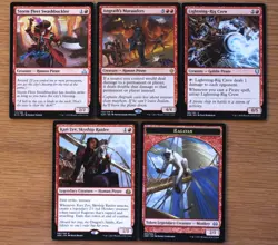 Set of 10 Red Pirate Creatures *NM* Magic the Gathering MTG Ixalan EDH Commander - Image 3