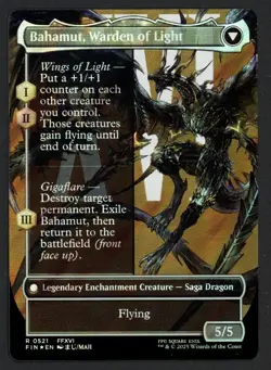***Surge FOIL Dion, Bahamut's Dominant*** MTG Final Fantasy Magic Kid Icarus - Image 2