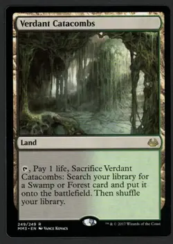 ***Verdant Catacombs*** MTG Modern Masters Magic Kid Icarus - Image 1