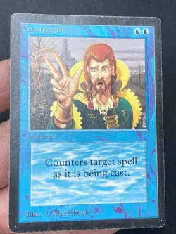 ***Beta Counterspell (Shuffle Bend)*** MTG Beta Magic Kid Icarus - Image 3