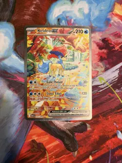Pokemon TCG Keldeo EX 167/086 White Flare Special Illustration Rare NM - Image 1