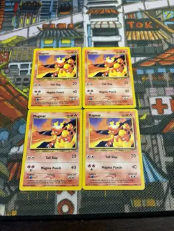 Magmar 40/111 Pokemon Card Neo Genesis (x4) - Uncommon - Set Of 4 💎🔥 - Image 2