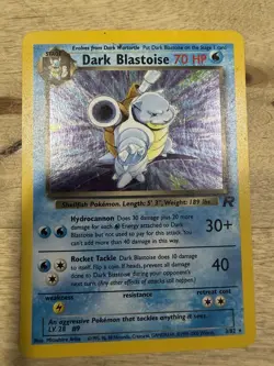 Pokemon Dark Blastoise Holo Rare #3/82 Team Rocket 2000 - Image 3