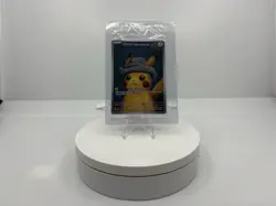 2023 Pokemon Van Gogh Pikachu Grey Felt Hat Promo SVP EN 085 Sealed - Image 3