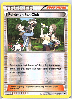 Pokemon Fan Club 107/124 Fates Collide Reverse Holo - Image 1