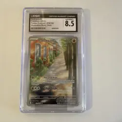 Pokemon TCG Sudowoodo Paldea Evolved 219/193 Illustration Rare Holo CGC 8.5 - Image 1