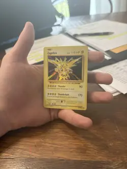 Pokemon TCG Zapdos 42/108 XY: Evolutions Holo - Image 1
