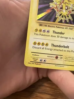 Pokemon TCG Zapdos 42/108 XY: Evolutions Holo - Image 3