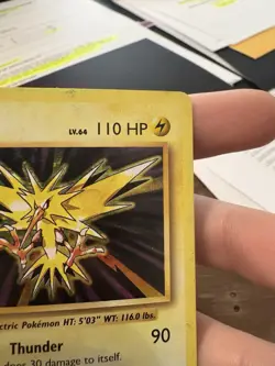 Pokemon TCG Zapdos 42/108 XY: Evolutions Holo - Image 4