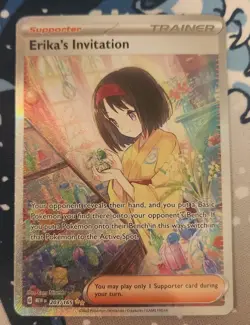 Erika's Invitation 203/165 SV 151 Pokemon TCG - Image 1