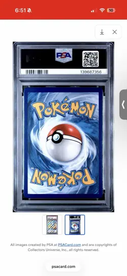 2019 POKEMON SUN & MOON #66 FULL ART/MOLTRES & ZAPDOS & ARTICUNO GX PSA 10 - Image 2