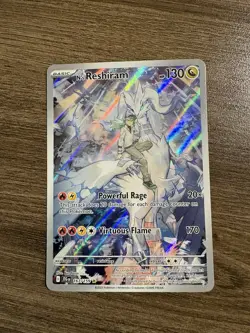 Pokemon N's Reshiram 167/159 Sv09: Journey Together Illustration Rare Holo - Image 1