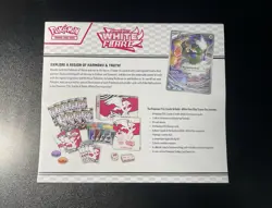 Pokemon TCG White Flare ETB Elite Trainer Box SEALED - Image 3