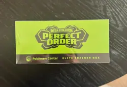 Pokemon TCG Perfect Order Pokemon Center ETB Elite Trainer Box New Sealed - Image 2