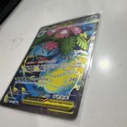 Pokemon Mega Venusaur EX 155/132 Me01: Mega Evolution Ultra Rare Full Art Holo - Image 2