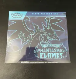 Pokemon TCG Phantasmal Flames ETB Elite Trainer Box SEALED - Image 1