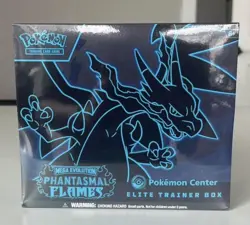 Pokemon Phantasmal Flames POKEMON CENTER ETB / Elite Trainer Box! New Sealed - Image 1