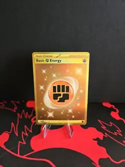 Basic Fighting Energy Gold Pokemon Scarlet & Violet Base 258/198 NM - Image 1