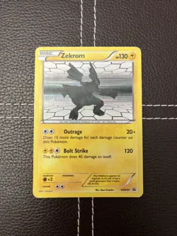 Pokemon TCG - Zekrom - BW005 - Black and White Promos - MP Holo Rare (2011) - Image 1