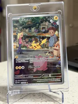 Pokemon TCG Pikachu IR 173/165 Sv: Scarlet & Violet 151 Illustration Rare Holo - Image 1