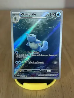 Wartortle 171/165 IR (151) - Illustration Rare Pokemon Card - LP+/NM - Image 1