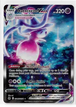 Hatterene VMAX GG47/GG70 SWSH Crown Zenith Ultra Rare Pokemon NM - Image 1