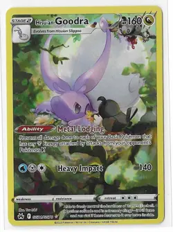 Hisuian Goodra GG21/GG70 Crown Zenith Galarian Gallery Holo Rare Pokemon TCG NM - Image 1