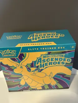 Pokemon TCG Ascended Heroes ETB Elite Trainer Box — NEW & SEALED - In Hand! - Image 1