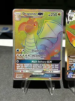 🌈MASSIVE! Hyper Rare Rainbow Pokemon Lot| Dragonite & Glaceon GX| Umbreon VMAX| - Image 3